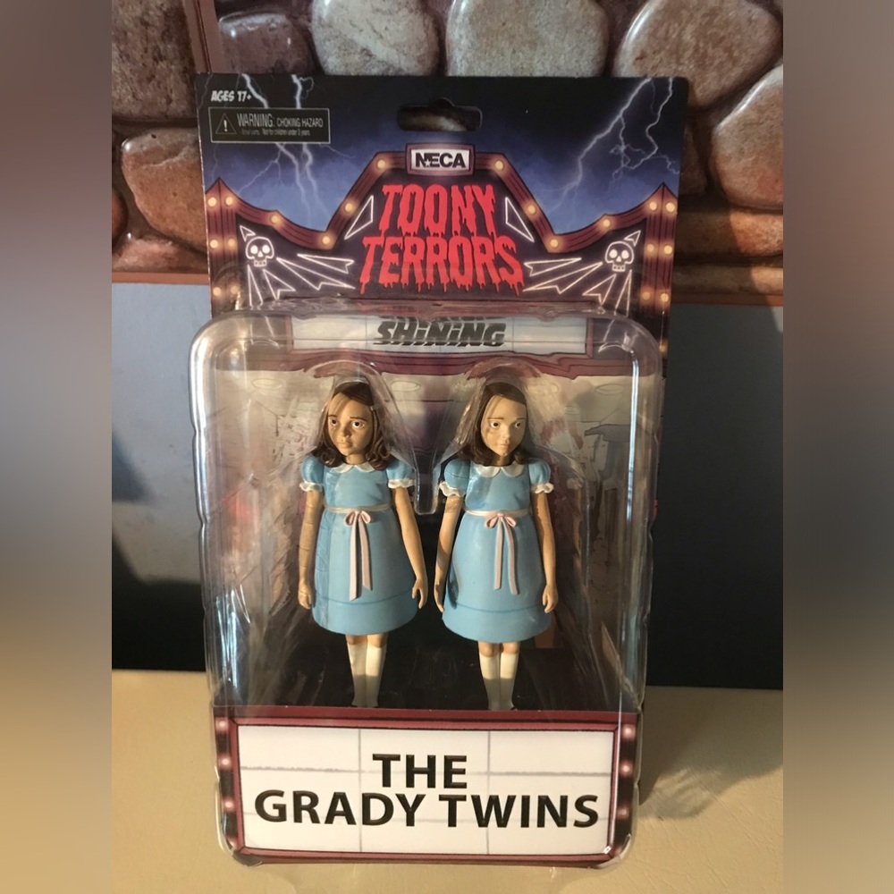 NECA~Shining~Toony Terrors~The Grady Twins~5” Action Figures~MINT~Ships Same Day